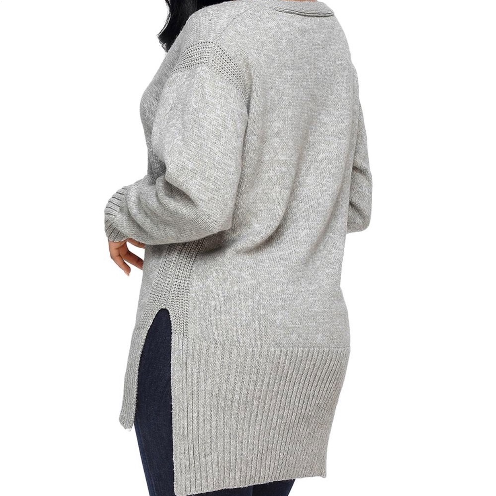 Boho Cable Knit Sweater - Picture 3 of 8